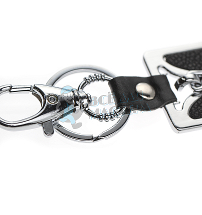 Авто карабин с кольцом для ключей TOYOTA (рифленая)