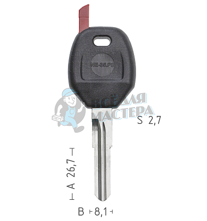T00NE80P TP00NE-35P3 NE77RT0 а/пласт.с мест.п/чип HONDA/LANDROVER - Чертеж