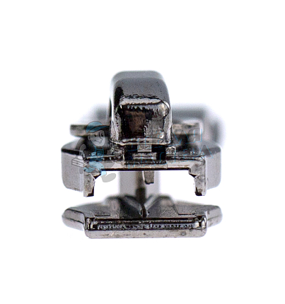 Бегунок для спиральной молнии, тип 5, автомат, цв.черный никель