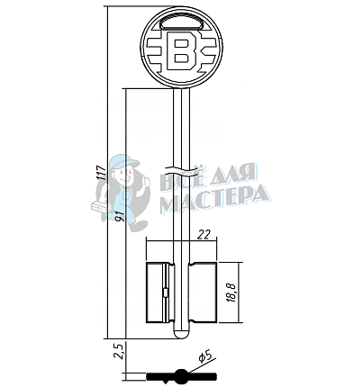 BRD18DP (силумин)
