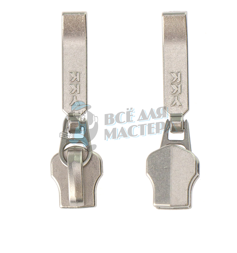 Бегунок "Металл", Т-3, сумочный, YKK DFDR4, цв.хром