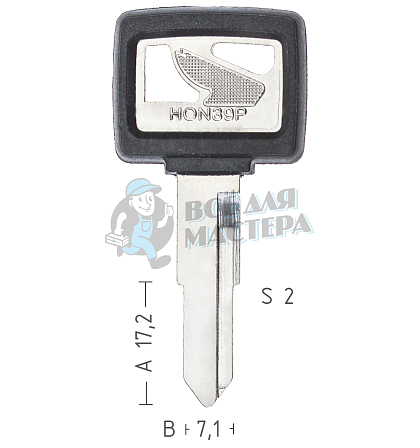 HOND19P/HOND4P_HD24P_HON39P HONDA - Чертеж
