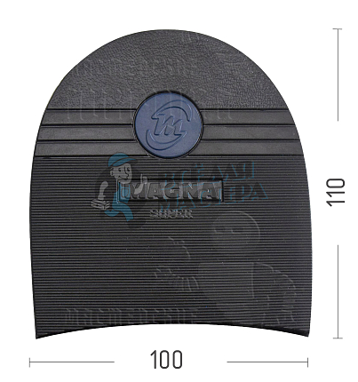 Набойка Magna 76, цв. чёрный