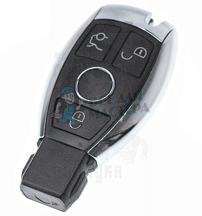 Корпус ключа HU116 3 кнопки MERCEDES КНР