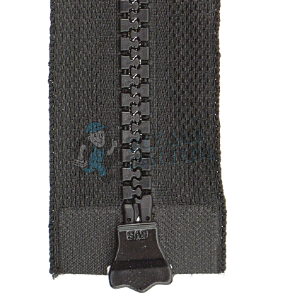 Молния Трактор "JUDSON", 120см, Тип-5, разъёмная двухзамковая, цв.черный