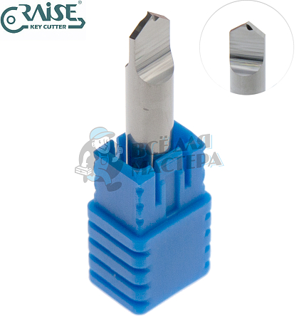 Вертик.фреза RAISE DW3105 105° CARBIDE (105°xD6x40x2T) - Чертеж