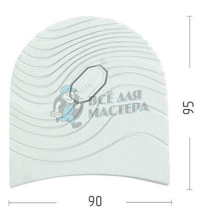 Набойка PILIGRIM Н0026, цв.белый