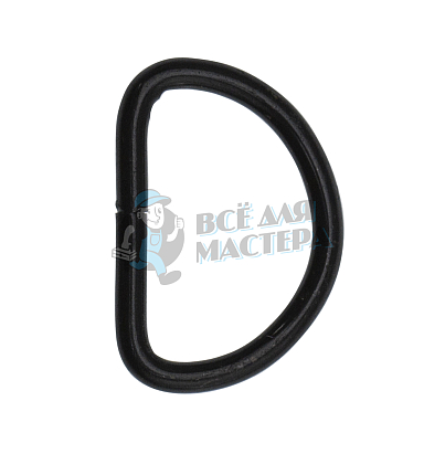 Полукольцо 20мм (толщ. 2,6мм) цв. оксид. 