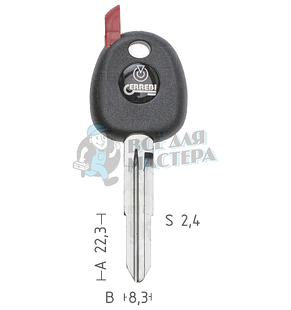 T00HYN 1P TP00HY-4P1 HYN6TE а/пласт.с мест.п/чип HYUNDAI - Чертеж