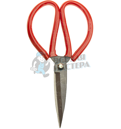 Ножницы большие (пластм.красн.ручка)