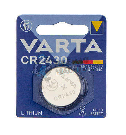 Батарейка VARTA CR2430 BL1 (1/10/100) - Чертеж