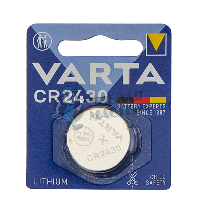 Батарейка VARTA CR2430 BL1 (1/10/100)