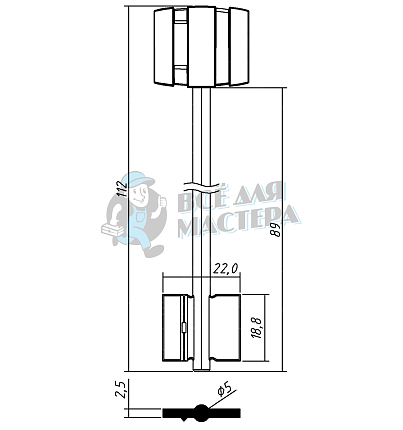 BRD12DP (желтый)