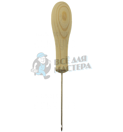 Шило "Сапожное" (с крючком) т.1,8 деревянная ручка