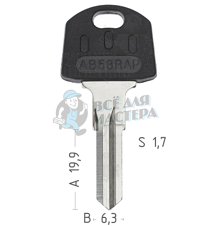 ABU35P_AU73P155/AU65R_AB58RAP_ABS102P - Чертеж