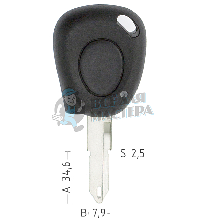 T00NE79P TP00NE-38P4 NE73T0 а/пласт.с мест.п/чип RENAULT/DAF