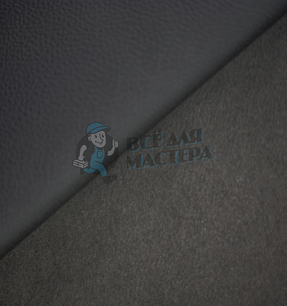 Экокожа на микрофибре Dakota Heavy Duty цв. черный (D 2101), т.1,5мм 100см*140см
