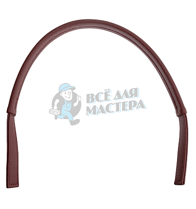 Ручка сумочная плоск. 65см цв.бордо