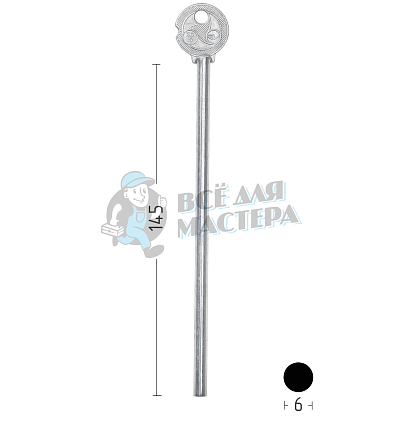 R06-15 ригель круглый ГРАВЕР