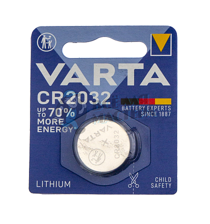 Батарейка VARTA CR2032 BL1 (1/10/300) - Чертеж