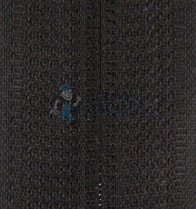 Молния спиральная (витая) тип 5 60см разъем цв 322 черный груша РЕВЕРС