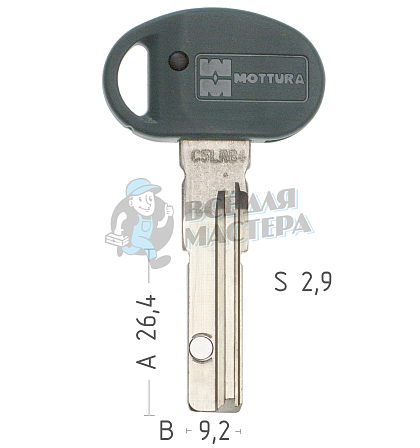 Mottura "CHAMPION" C30R B4 Original  - Чертеж