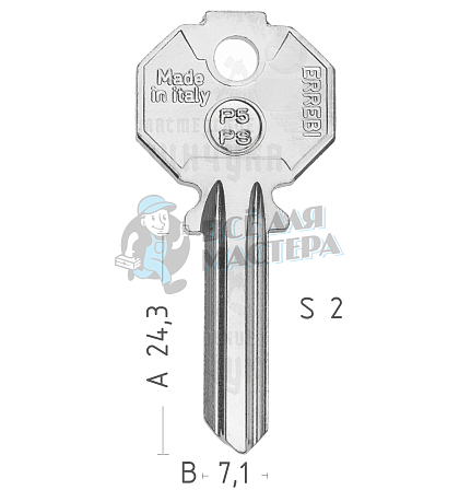 P5PS PR-16 PF073 PRF5L - Чертеж