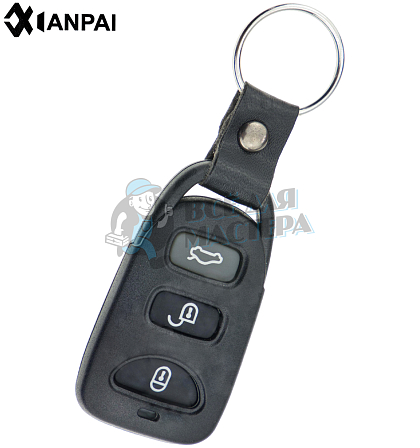Корпус  HYUNDAI  3 кнопки  КНР - Чертеж