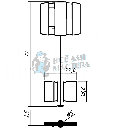 BRD2DP (желтый)