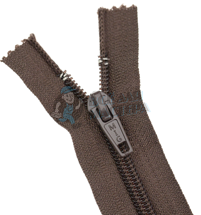 Молния 55см Коричневый