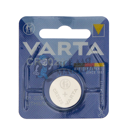 Батарейка VARTA CR2025 BL1 (1/10/300) - Чертеж