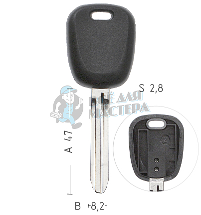 Авто с местом под чип SZ22 2 КНР   SUZUKI