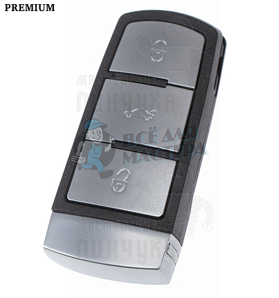 Корпус ключа HU-HAA.P1 HU66 HF55P65 3 кнопки + паника 2 КНР