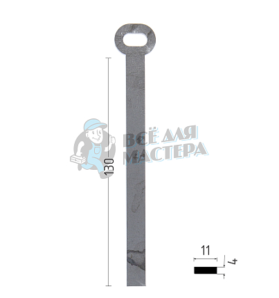 Ригель плоский 4х11