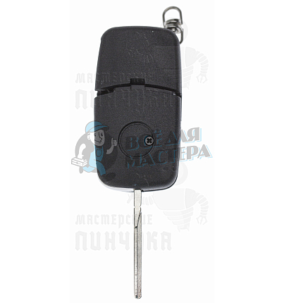 Корпус выкидного ключа HU-HAA.P1 HU66 HF55P65 2 кнопки овальные AUDI КНР