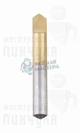 0062,HSS+металл белый  верт.фреза. 105°