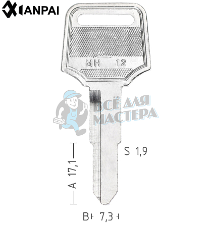 А/сталь HOND19D/HOND4I_HD24R_HON39R_HO58L_HD21 HONDA MOTOD КНР - Чертеж