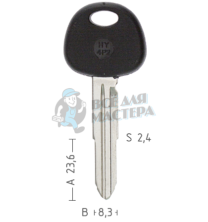 HY4P2 HYN11CP HUN12P HYN11P129 HY11P - Чертеж