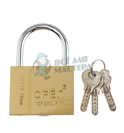 Навесной замок SAFETY "ОРЁЛ" 68мм