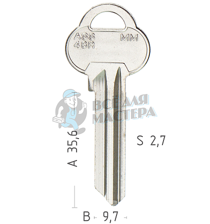 ASMM7 ASS48R A35MM AA53 - Чертеж