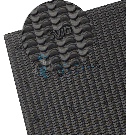 Лист профилактический SVIG 305 SOUND TREKKING 63х73см 4мм черный