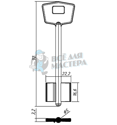 KLA1D (желтый)