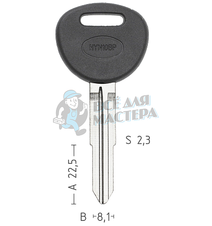 HY-5.P   HYN10BP   HUN11P   HYN6P77   HY10P - Чертеж