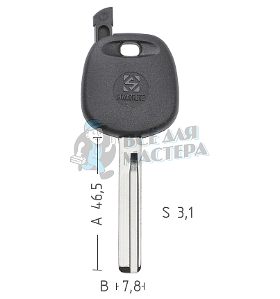 T00KIA8RP TP00HY-19P1 а/пласт.с мест.п/чип HYUNDAI