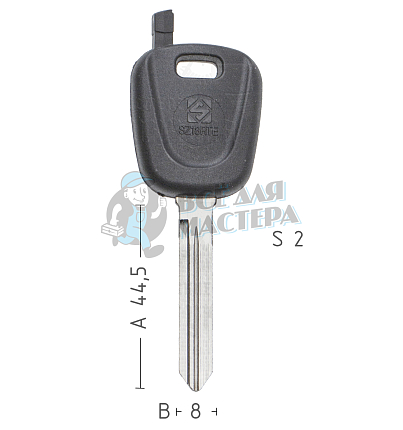 T00SZ17RP TP00SUZU-17D.P2 а/пласт.с мест.п/чип SUZUKI