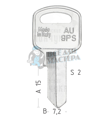 AU 9PS ABU-27D AB15R ABS5L - Чертеж