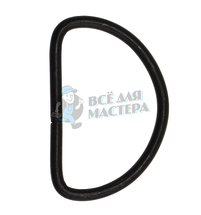 Полукольцо 30мм (толщ. 2,6мм) цв. оксид. 