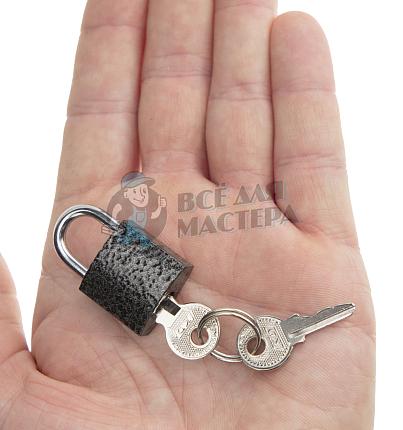 Навесной замок СК Р 20 полим.покр. 20мм (2кл)