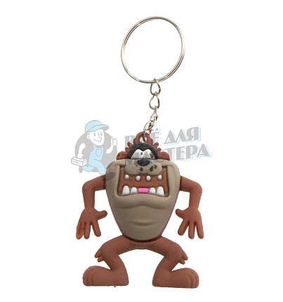 Брелок для ключей "Тасманский Дьявол" с кольцом