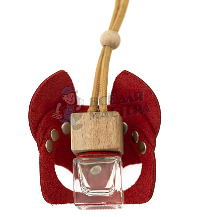 Маска Кошечки для Ароматизатора в машину, цв.красный